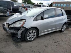 Honda FIT Sport salvage cars for sale: 2011 Honda FIT Sport