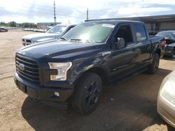 Salvage trucks for sale at Colorado Springs, CO auction: 2017 Ford F150 Supercrew