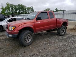 Salvage cars for sale at Spartanburg, SC auction: 2002 Toyota Tacoma Xtracab
