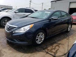 Salvage cars for sale from Copart Chicago Heights, IL: 2014 Hyundai Sonata GLS
