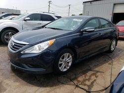 Salvage cars for sale at Chicago Heights, IL auction: 2014 Hyundai Sonata GLS