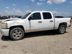 Salvage cars for sale from Copart Houston, TX: 2007 Chevrolet Silverado C1500 Crew Cab