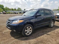 Salvage cars for sale from Copart Columbia Station, OH: 2009 Hyundai Santa FE SE