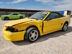 Salvage cars for sale at Andrews, TX auction: 1995 Ford Mustang GT