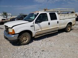 Salvage trucks for sale at Greenwood, NE auction: 2000 Ford F350 SRW Super Duty