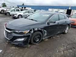 Salvage cars for sale at Woodhaven, MI auction: 2019 Chevrolet Malibu LT