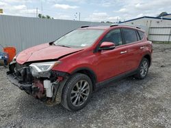 Vehiculos salvage en venta de Copart Albany, NY: 2016 Toyota Rav4 Limited