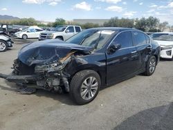 Salvage cars for sale at Las Vegas, NV auction: 2013 Honda Accord LX