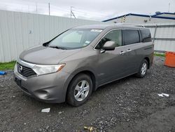 Salvage cars for sale from Copart Albany, NY: 2014 Nissan Quest S