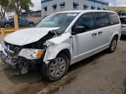 Salvage cars for sale from Copart Albuquerque, NM: 2019 Dodge Grand Caravan SE