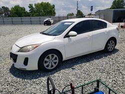 Salvage cars for sale at Mebane, NC auction: 2012 Mazda 3 I