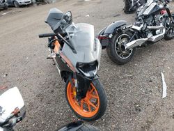 Salvage motorcycles for sale at Brighton, CO auction: 2018 KTM 390 Duke