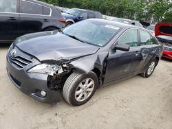 Salvage cars for sale from Copart North Billerica, MA: 2010 Toyota Camry Base