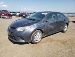 Salvage cars for sale from Copart Helena, MT: 2015 Toyota Corolla L