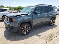 Jeep salvage cars for sale: 2017 Jeep Renegade Latitude