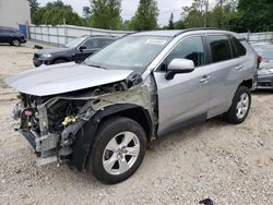 Salvage cars for sale at Mendon, MA auction: 2019 Toyota Rav4 XLE