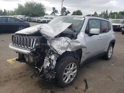 Vehiculos salvage en venta de Copart Woodburn, OR: 2017 Jeep Renegade Latitude