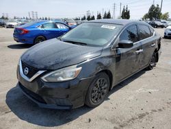 Salvage cars for sale from Copart Rancho Cucamonga, CA: 2017 Nissan Sentra S