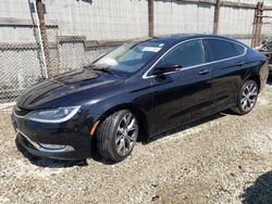 Salvage cars for sale at Los Angeles, CA auction: 2015 Chrysler 200 C