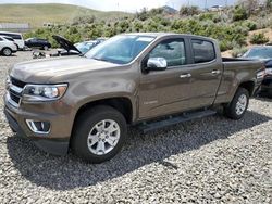 Salvage cars for sale from Copart Reno, NV: 2015 Chevrolet Colorado LT