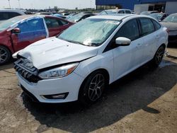 Salvage cars for sale from Copart Woodhaven, MI: 2017 Ford Focus SEL