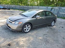 Honda Civic ex salvage cars for sale: 2008 Honda Civic EX