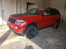 Jeep Grand Cherokee Trailhawk salvage cars for sale: 2017 Jeep Grand Cherokee Trailhawk