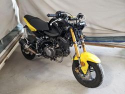 Salvage motorcycles for sale at Warren, MA auction: 2022 Kawasaki BR125 J