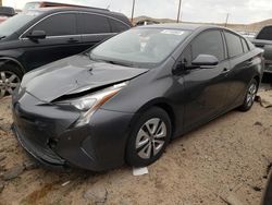 Salvage cars for sale from Copart Albuquerque, NM: 2017 Toyota Prius