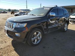 Salvage cars for sale at Colorado Springs, CO auction: 2011 Jeep Grand Cherokee Overland