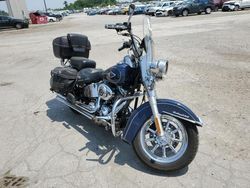 Salvage motorcycles for sale at Fort Wayne, IN auction: 2012 Harley-Davidson Flstc Heritage Softail Classic