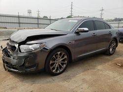 Salvage cars for sale from Copart Chicago Heights, IL: 2014 Ford Taurus Limited