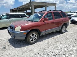 Hyundai salvage cars for sale: 2004 Hyundai Santa FE GLS