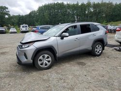 Salvage cars for sale at North Billerica, MA auction: 2019 Toyota Rav4 LE