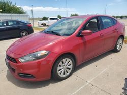 Salvage cars for sale from Copart Oklahoma City, OK: 2014 Dodge Dart SXT