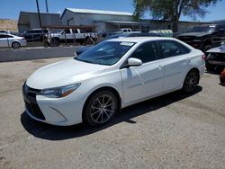 Salvage cars for sale from Copart Albuquerque, NM: 2015 Toyota Camry LE