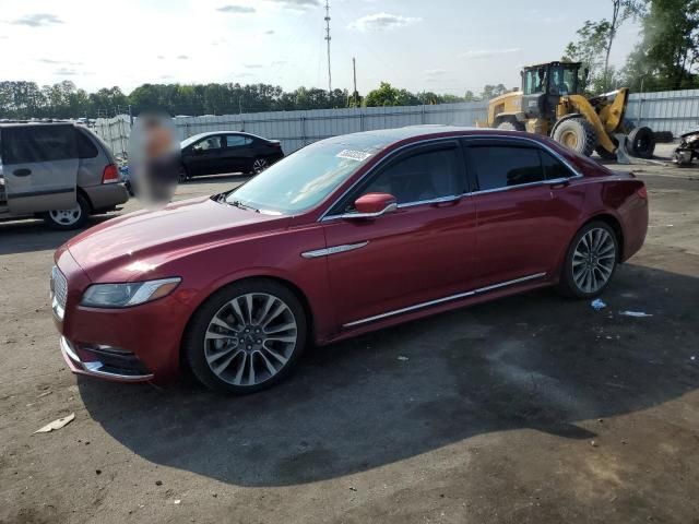 2017 Lincoln Continental Select