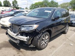 Salvage cars for sale at Moraine, OH auction: 2021 Honda Pilot EXL