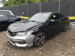 Salvage cars for sale from Copart Waldorf, MD: 2017 Honda Accord EXL