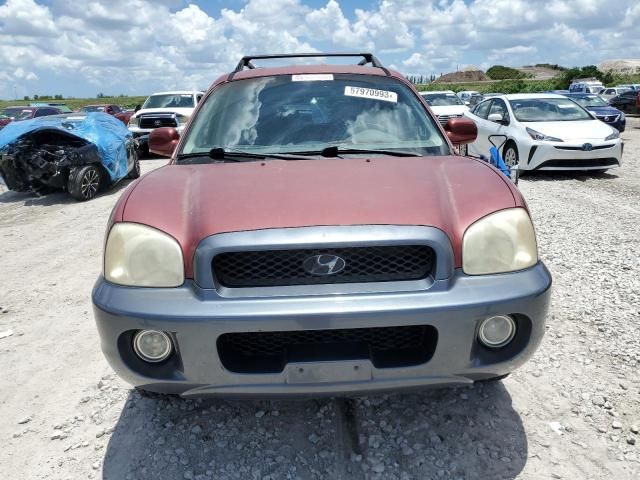 2004 Hyundai Santa FE GLS