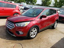 Carros con título limpio a la venta en subasta: 2017 Ford Escape SE