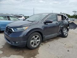 Salvage cars for sale at Riverview, FL auction: 2017 Honda CR-V EXL