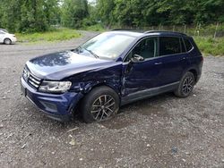 Volkswagen salvage cars for sale: 2021 Volkswagen Tiguan SE