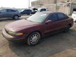 Salvage cars for sale at Fredericksburg, VA auction: 2001 Buick Century Custom