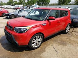 Salvage cars for sale at auction: 2015 KIA Soul +