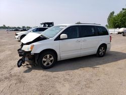 Salvage cars for sale from Copart London, ON: 2012 Dodge Grand Caravan SXT