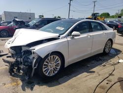 Salvage cars for sale from Copart Chicago Heights, IL: 2013 Lincoln MKZ