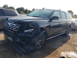 Salvage cars for sale at Elgin, IL auction: 2020 Ford Expedition Max Limited