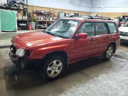 Salvage cars for sale at Kincheloe, MI auction: 2001 Subaru Forester S