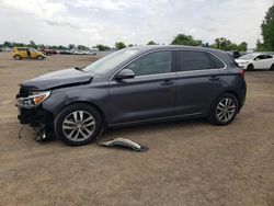 Vehiculos salvage en venta de Copart London, ON: 2019 Hyundai Elantra GT